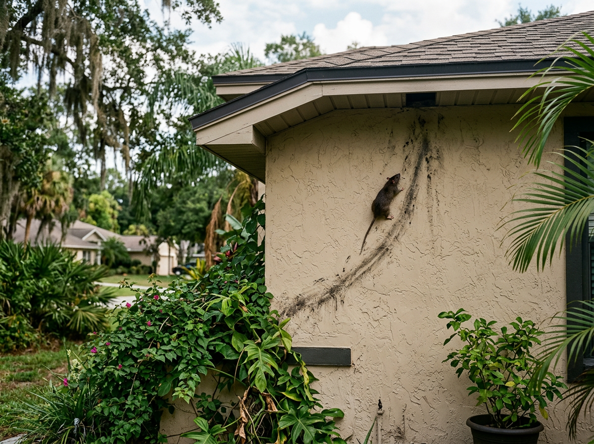 Identifying Roof Rat Trails in Bartow Neighborhoods